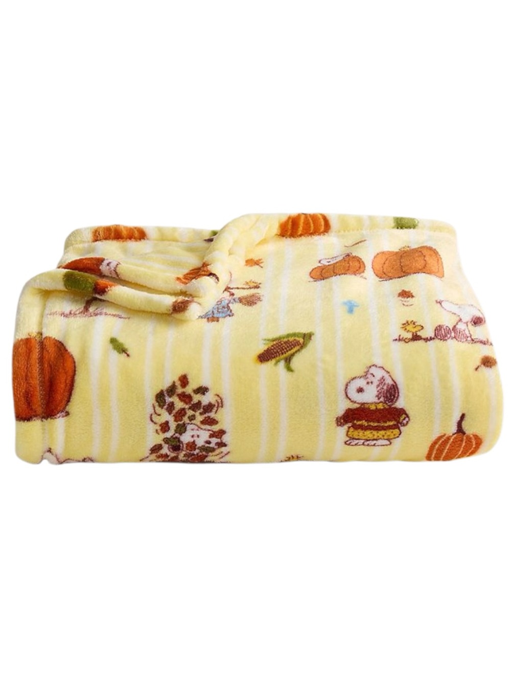 Peanuts Harvest Plush Throw Blanket (NWT)